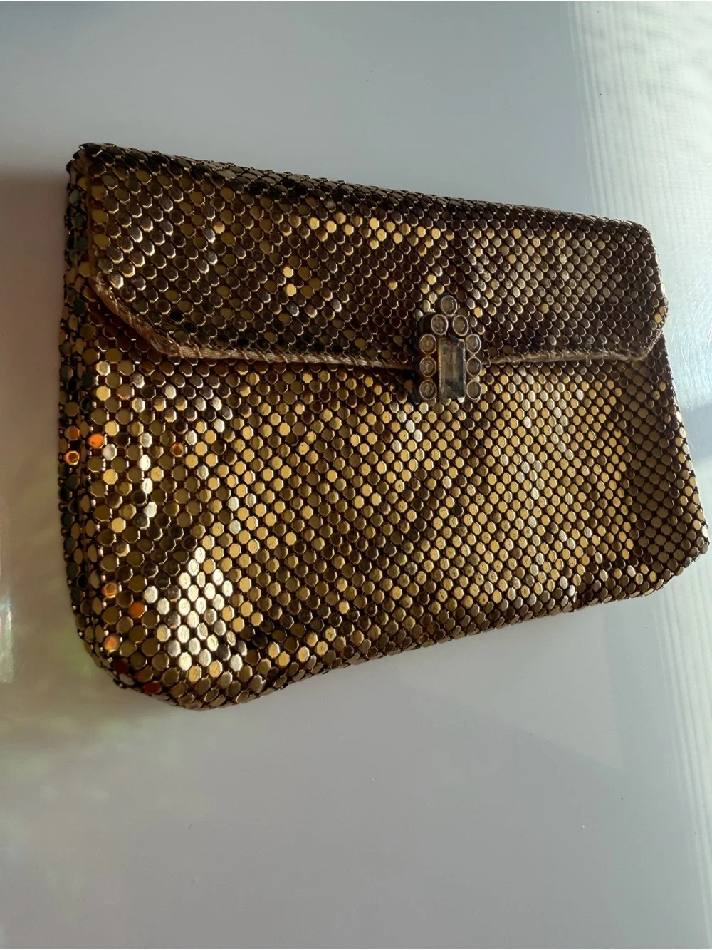 Whiting & Davis elegant gold